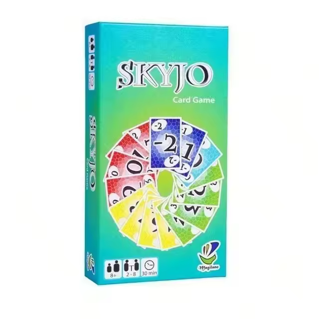 Juego De Cartas Skyjo Para Reuniones Familiares Juego Divertido Para Fiestas Juego De Mesa No Marca Origen China - 1