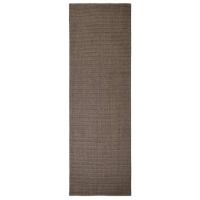 vidaXL Alfombra de sisal natural 80x250 cm Color Natural,  Negro,  Marrón y mas Alfombras de área  Alfombra de Piso para Sala de Estar Dormitorio Habitación Salón - details 4