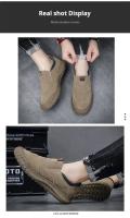 Zapatos De Moda Para Hombres 2024 Transpirables Zapatillas Deportivas Al Aire Libre Con Cordones Edición Coreana Zapatos Casuales Para Adultos Talla 39-44 - details 5