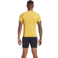Camiseta De Compresión Para Hombre Verano Manga Corta Tiras Elásticas Moda Casual Camiseta De Poliéster Para Gimnasio Y Pista - details 2