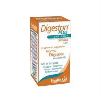 Health Aid Digeston Plus - Comprimidos Digestivos - Mejora la Digestión - 1
