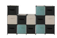 ESTANTERÍA BASICA EN FORMA DE CUBO CON 4 COMPARTIMENTOS  MIX N,MODUL MARCA 5 FIVE - details 1