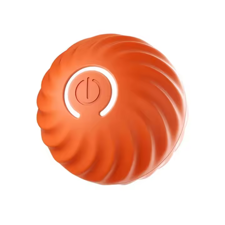 Bola De Juguete Para Perros Automática Moverse Saltando Rodar USB Inteligente Interactivo Chomp Para Puppies Material Plástico - 1