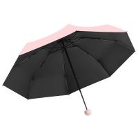 Paraguas Plegable Portátil De Alta Gama Resistente Al Agua Y Protección Solar Doble Función Compacto Mini Para Exteriores - details 19