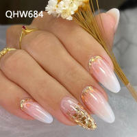Uñas Postizas Francés Corazón Minimalista 24 PCs Con Gel Jelly Y Archi De Uña Incluido Kit De Uñas Postizas De Plástico - details 12