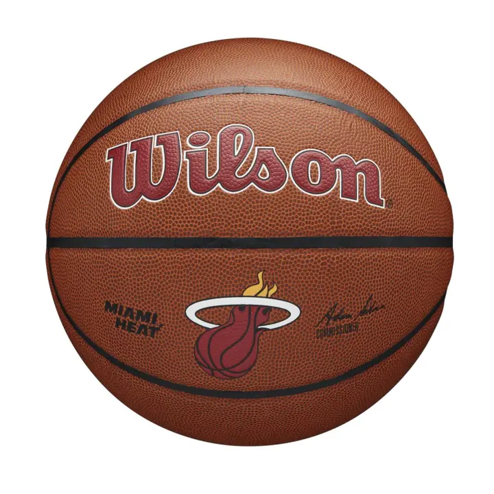 Balón Baloncesto Wilson NBA Team Alliance Miami Heat Talla 7 - 1