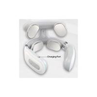 Masajeador Cervical De 4 Cabezas Con Ajuste De Fuerte USB Inteligente Con Voz De Calentamiento Masajeador De Cuello Blanco - details 4