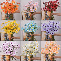 Bouquet De Girasoles Artificiales De 52cm Con 5 Cabezas Decoración Para Bodas Navidad Y Fiestas En Casa O Café - details 0