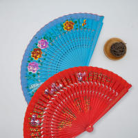 Abanico Plegable De Madera Para Baile Español Nuevo Adorno Para Fiesta Decoración Del Hogar O Regalo De Arte Y Manualidades - details 3