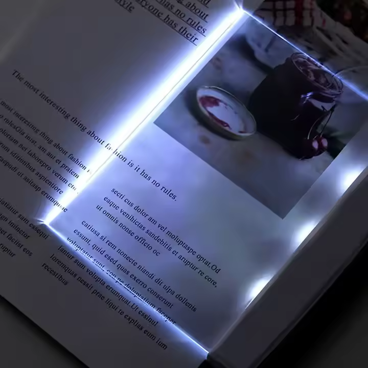 Lámpara De Lectura Portátil LED Inalámbrica Para Dormitorio Protección Ocular Creación Con Batería AAA Para Biblioteca - 1