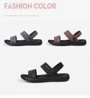 Sandalias Clásicas Para Hombre Verano Zapatillas Al Aire Libre Ligeros Moda Casual Tallas 38-45 Material Superior PVC Estilo Gladiator - details 3