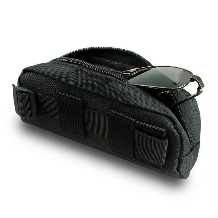 Prowalk Porta Gafas Táctico, para Colgar en Mochila o Cinturón, Práctico y  Versátil para Aventuras, Rutas de Montaña, Senderismo o cualquier actividad al aire libre - 1