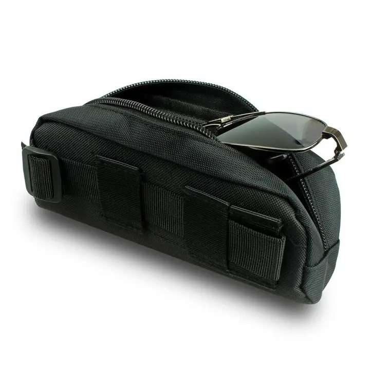 Prowalk Porta Gafas Táctico, para Colgar en Mochila o Cinturón, Práctico y  Versátil para Aventuras, Rutas de Montaña, Senderismo o cualquier actividad al aire libre - 1