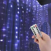 Luces De Cinta LED USB Control Remoto 3/4/6M Decoración De Fiesta De Navidad Boda Cumpleaños Para Dormitorio Guirnalda Farolillo Fairy - details 7