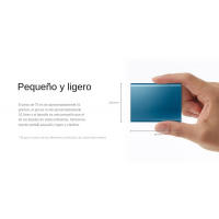 "SSD External USB 3.1 Type-C 1050 MB/s Certificación IP65 Antichicken/Agua NVMe para Gaming y Fotografía Incluye Funda EVA y Cargador Solar Envío 24H Free España" - details 2