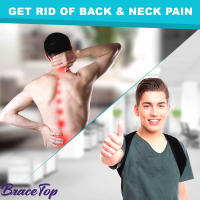 Corrector De Postura Cuello Espalda Ajustable Soporte De Correa Alivio Del Dolor Negro Tallas XS a XL Corset De Hombro Para Hombres Y Mujeres - details 17