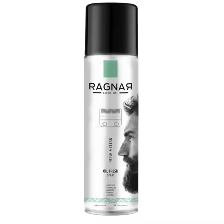 RAGNAR Barber Line - Aceite Refrigerante Lubricante para Máquinas de Corte OIL FRESH 500 ml - 1