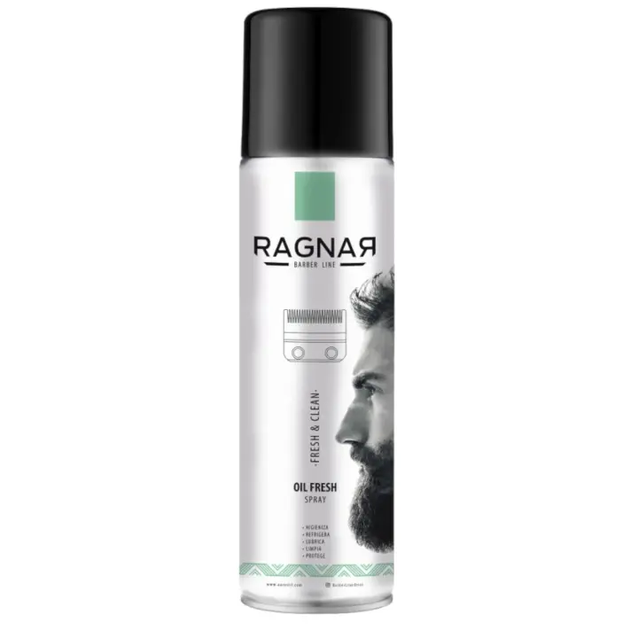 RAGNAR Barber Line - Aceite Refrigerante Lubricante para Máquinas de Corte OIL FRESH 500 ml - 1