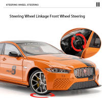 Jaguar XE Svproject 8 Modelo De Coche a Escala 1:18 Para Niños Con Puertas Abiertas Luz Y Sonido Absorción De Choque Metal Colección Regalo - details 10