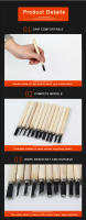 12pcs/8Pcs Cincel De Carving Para Madera Herramientas De Carpintería Para Cortes Básicas Y Detalladas GYH - details 2