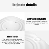Humidificador De Escritorio USB 2000ML Doble Pulverización Con Aceite Esencial Aromaterapia Espuma Fría Para Cuidado De La Piel Purificador Para Hogar Oficina - details 18