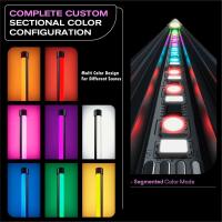 Lámpara De Piso Inteligente LED 120CM RGB Control Tuya Luz De Fondo Para TV Sincronía Rítmica Iluminación Vertical Moderna - details 7