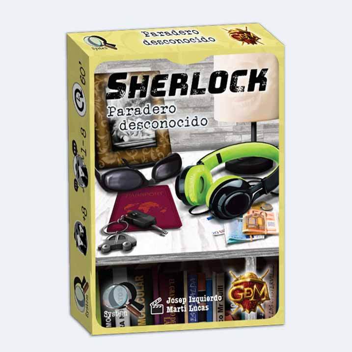Sherlock, Paradero desconocido - juego de cartas de investigación y misterio en Español