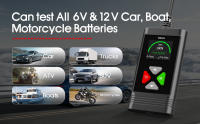 OBDResource Prueba De Batería De Coche 6V 12V Analizador Digital De Batería Sistema Tester De Alimentador Automotriz BM560 100-2000 CCA - details 1