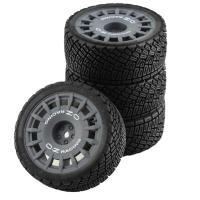 4pcs Ruedas De Plástico 67mm Para Todas Las RC Rally En Carretera Tamaño Universal Para TAMIYA TT02 XV01 HSP 94123 HPI KYOSHO WLt - details 4