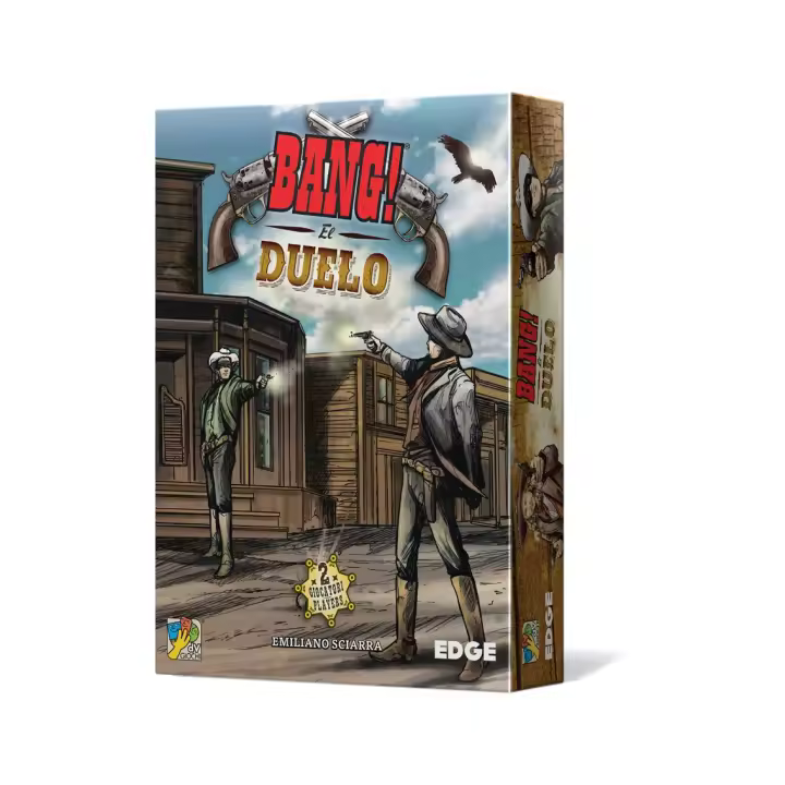 Juego de mesa asmodee bang el duelo pegi 8 - 1