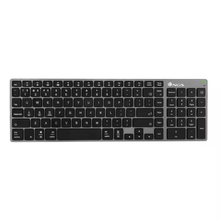 Teclado Ngs Fortune Multimode Inalambrico - Aluminio - 1