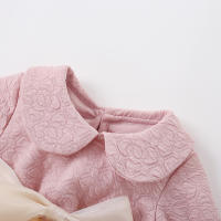 Vestido De Princesa Para Bebé Niña Con Lentejuelas Y Lazo Vestido Lindo Para Cumpleaños En Primavera Y Otoño Talla True to Size Material Poliéster - details 4