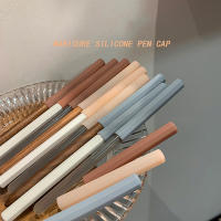 3Pcs Cubiertas Para Pinceles De Uñas Con Silicona Mate Y Aisladas Protección Contra Polvo Y Luz Almacenamiento Seguro Para Rotuladores De Uñas - details 1
