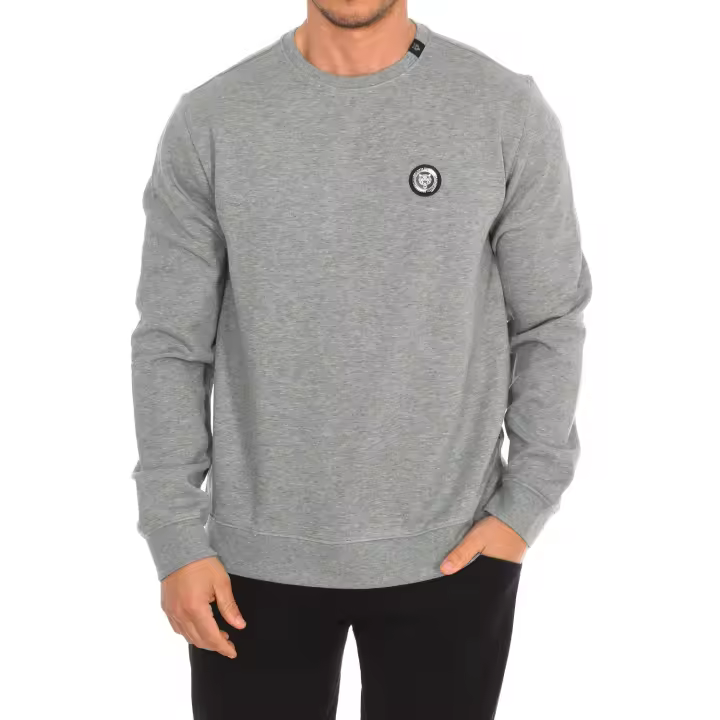 Plein Sport-Sudadera de manga larga y cuello redondo FIPSG602 para Hombre - 1