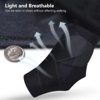 Mordaza De Tendón De Aquiles Ajustable Y Transpirable Soporte Ergonómico Para Pies Tamaño 33.2 * 20cm Para Running Baloncesto Voleibol - details 5