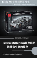 Coche De Carreras Técnico Con Control Remoto APP Bloques De Construcción Deportivos Para Niños Superカー Juguetes Modelos Regalos - details 16