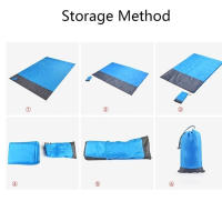 Manta De Playa Plegable Y Ligera Para Camping 2x2.1m Impermeable Y Antisandía Tapete De Picnic Matrícula Portátil Para Exteriores - details 10