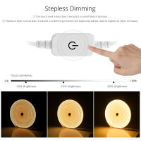 Tira De Lámparas LED Neón 1-5M Impermeable Para Iluminación De Habitaciones Cocinas Armarios Con Enchufe EU/US 220V/110V - details 3