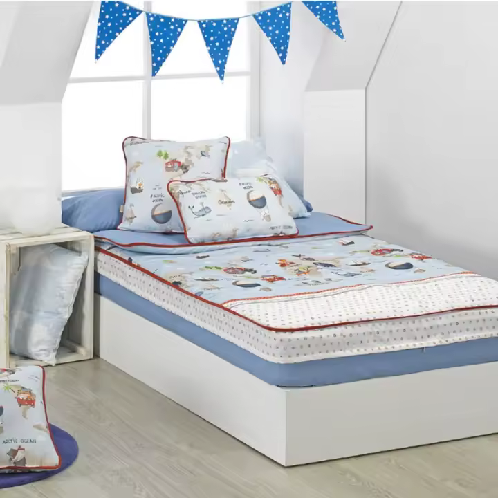 Saco Nórdico CAÑETE MONDO A con Fuelle y Cremallera para Cama de 90 Cm - 1
