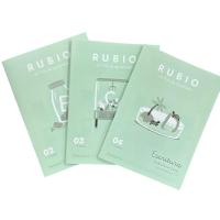 Pack Cuadero Aprendizaje RUBIO ESCRITURA edad 3 - 5 años para niños practicar la letra y escritura deberes verano - details 2