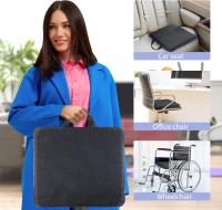 Cojín de Gel Multifuncional para Silla de Oficina, Asiento para coxis ortopedico, Apoyo Transpirable con Funda Antideslizante, Ideal para Coche, Oficina y Silla Ruedas - details 2