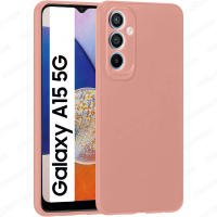 Funda + Protector Cristal Vidrio Templado (Opcional) Para SAMSUNG GALAXY A15 4G / 5G Proteccion 3D Cámara, Cubre Cámara, Carcasa TPU Silicona Suave Mate, Color Negro Azul Rojo Rosa Morado, Ajuste Perfecto, Acceso Conector Carga Auricular, Meloenvias mle26 - details 3