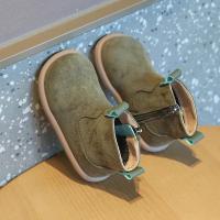Botas De Niños Y Niñas Para Otoño Invierno Antideslizantes De Cuero Suave Con Plush Abajo Botines Casuales Para Niños - details 9