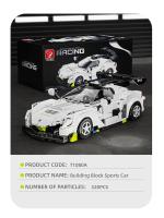 Juguete Educativo De Coche Deportivo De 313 Piezas Bloques Constructivos Compatible Con Otros Set De Caja De Exhibición Transparente Regalos Para Niños Y Niñas De 6 a 12 Años - details 8
