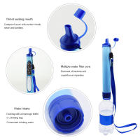 Purificador De Agua Para Supervivencia De Emergencia 1-4pcs Portátil Para Camping Y Senderismo Primera Ayuda En El Exterior - details 5