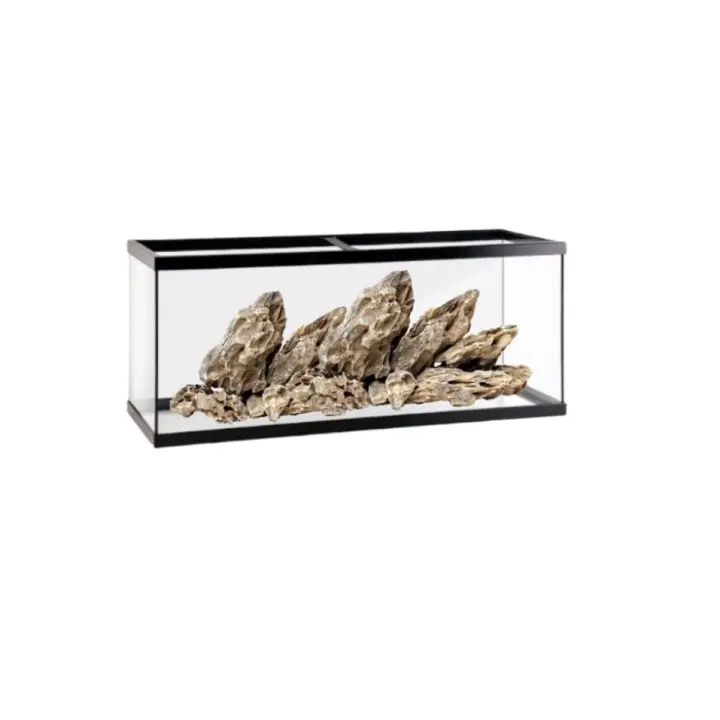 Acuario 130 litros ,  con marco y tapa de cristal  100X30X45 - 1