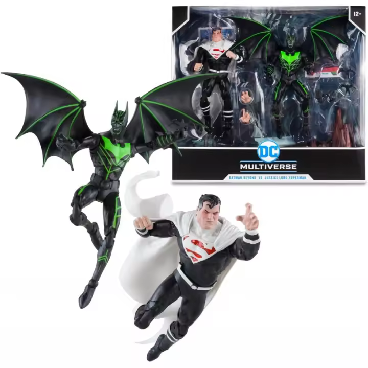 Figuras Batman Beyond Vs Justice Lord Superman DC  Batman Beyond 2.0 18 cms - 1