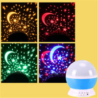 Proyector De Estrellas LED Para Dormitorio De Niños Luz Nocturna Rotatoria Planetario Regalo Ideal Para Niños Lámpara De La Luna - details 4