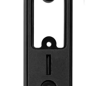 Soporte para timbre con video, Montaje en Ángela ajustable, soporte de cuña en Ángela, accesorios para timbre con video, Negro - 1