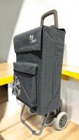Carro Carrito de Compra Plegable [Carro Carrito] Ligero Bolsa Termo 90x30x39cm , Resistente, Plegable, con 4 Ruedas Resistentes, para la Compra - details 0